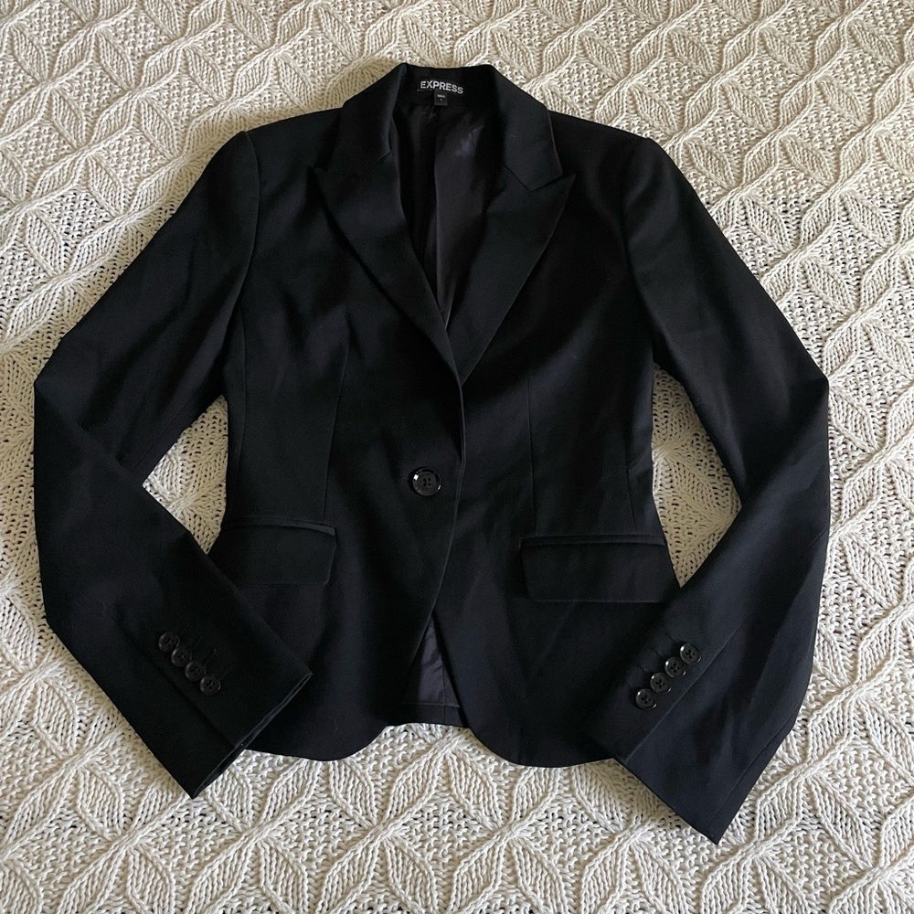 Express Black Blazer
